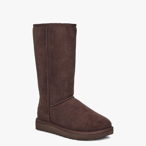 Ugg Classic Tall II Women Classic Boots Brown (7354KEIOF)